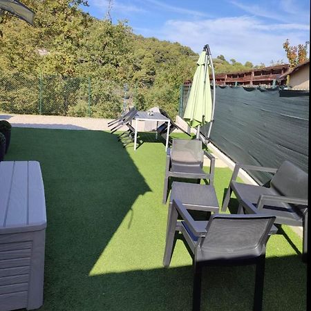 F1 Avec Un Espace Jardin Apartment Gattières Exterior foto